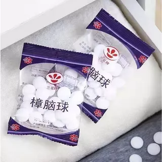 ลูกเหม็นในครัวเรือน Camphor ball ดับกลิ่นในโถปัสสาวะใช้ดับกลิ่นป้องกันแมลง ลูกเหม็น ไล่ยุง ลูกเหม็นไล่หนู ไล่แมลงสาบ