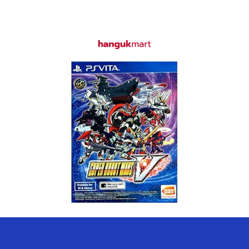 [มือสอง] แผ่นเกมพร้อมบทสรุป SRW Super Robot Wars V [PS Vita]