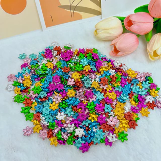 ดอกพิกุลเงิน,ดอกพิกุลทอง🌼แพ็ค100ชิ้น(พร้อมส่ง📌)ตกแต่งเหรียญโปรยทาน