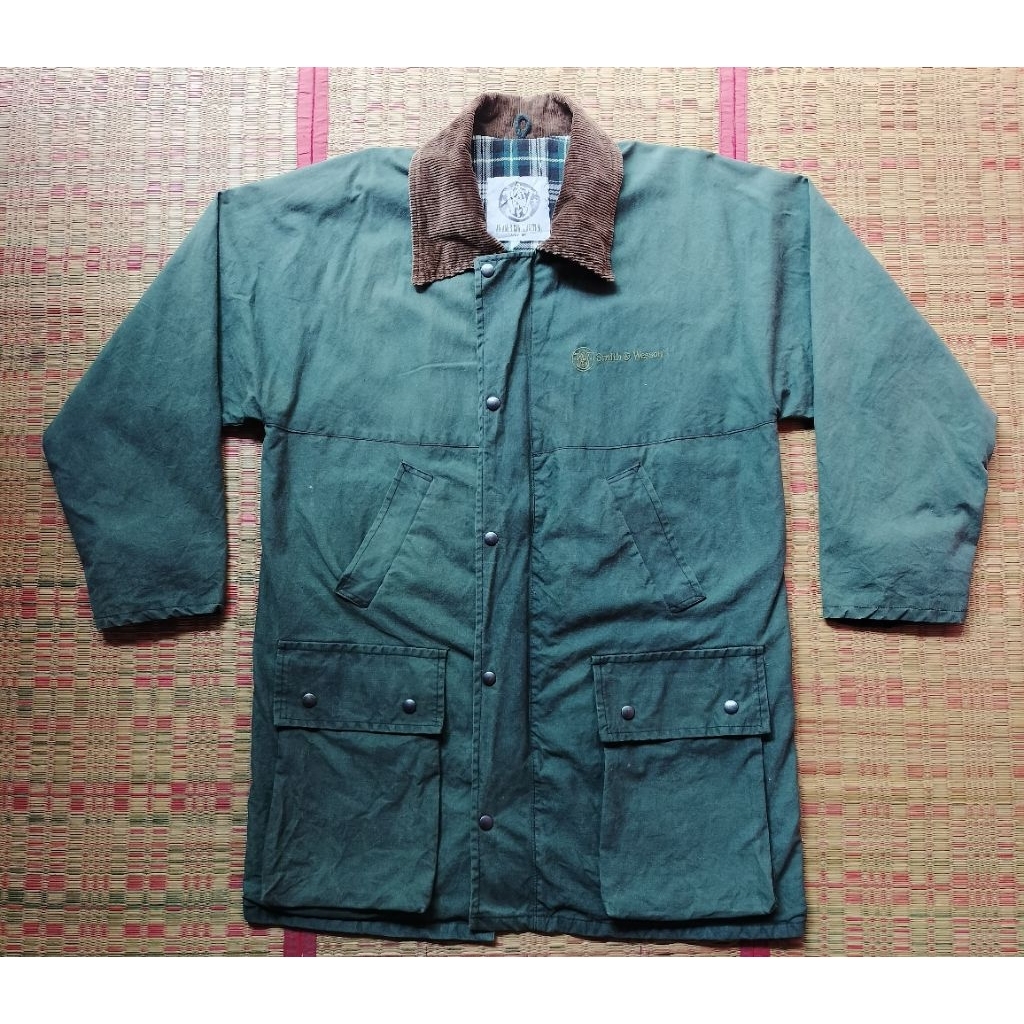 เสื้อแจ็คเก็ต Rare vintage Smith&Wesson jacket made in England