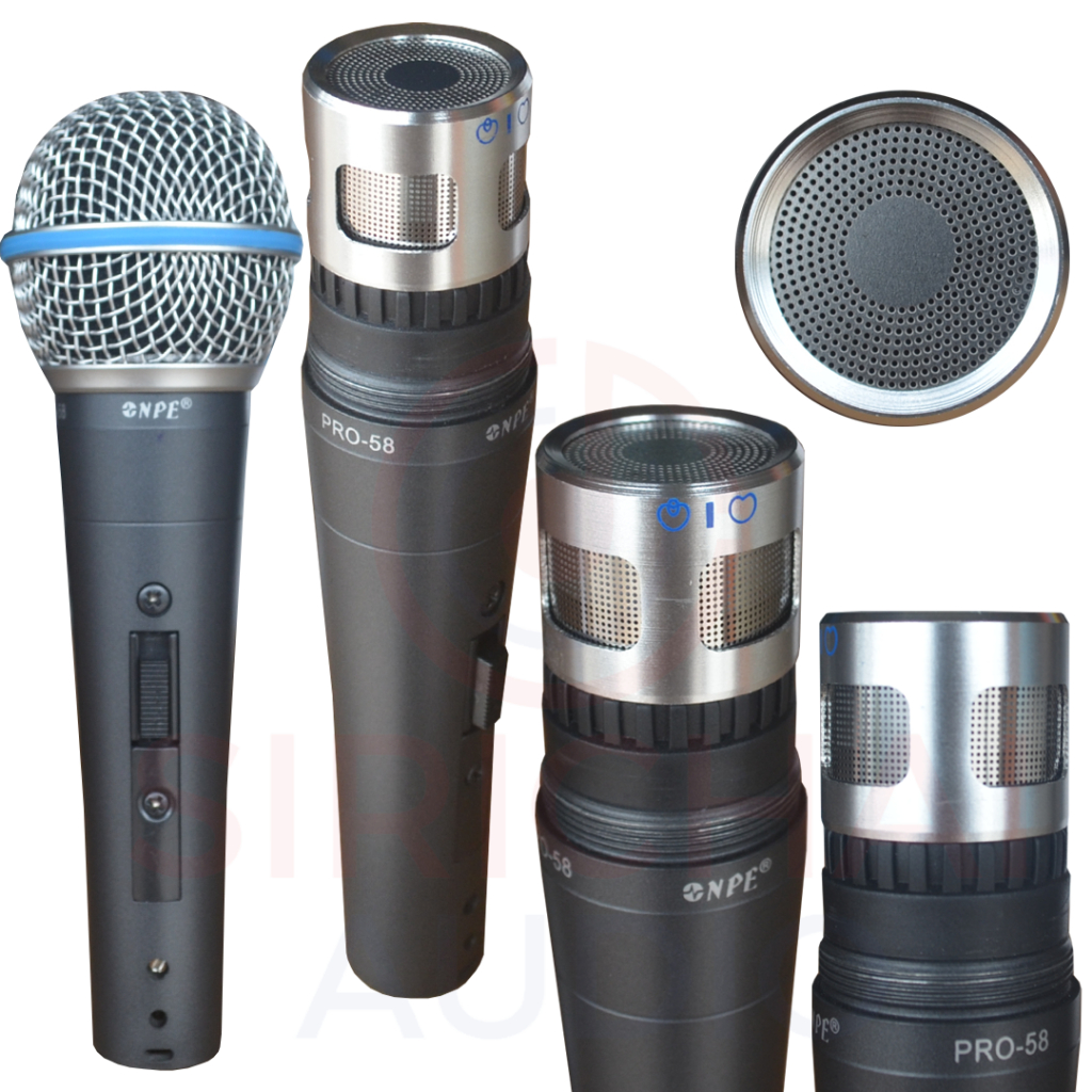 ไมค์สาย NPE รุ่น PRO58 แถมสาย4.5เมตร ไมโครโฟนแบบสาย