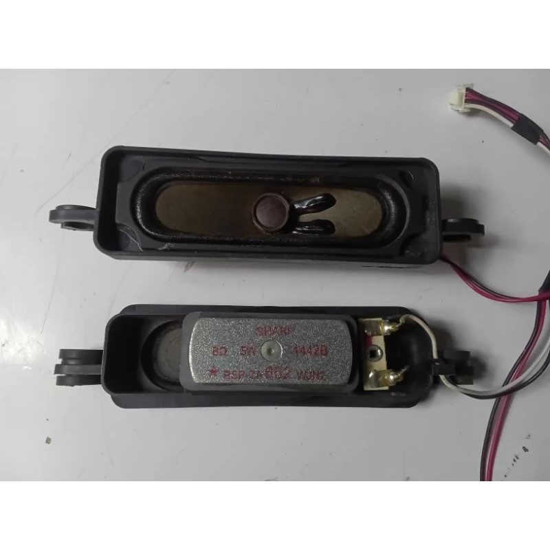 ลำโพงทีวี SHARP (ชาร์ป) 8โอม์ 5W อะไหล่แท้/ของถอด ใช้กับรุ่น LC-32LE150M  Part RSP-ZA652WJN2