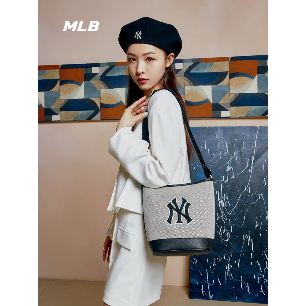 MLB couple bucket bags, classic crossbody bags, fashionable
