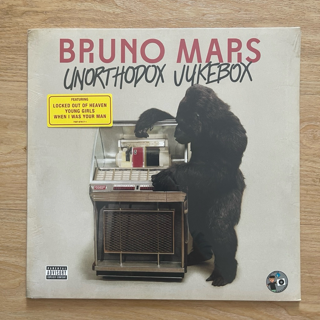 (พร้อมส่ง) แผ่นเสียง Bruno Mars ‎Unorthodox Jukebox ,Vinyl, LP, Album,Eu มือหนึ่ง ซีล