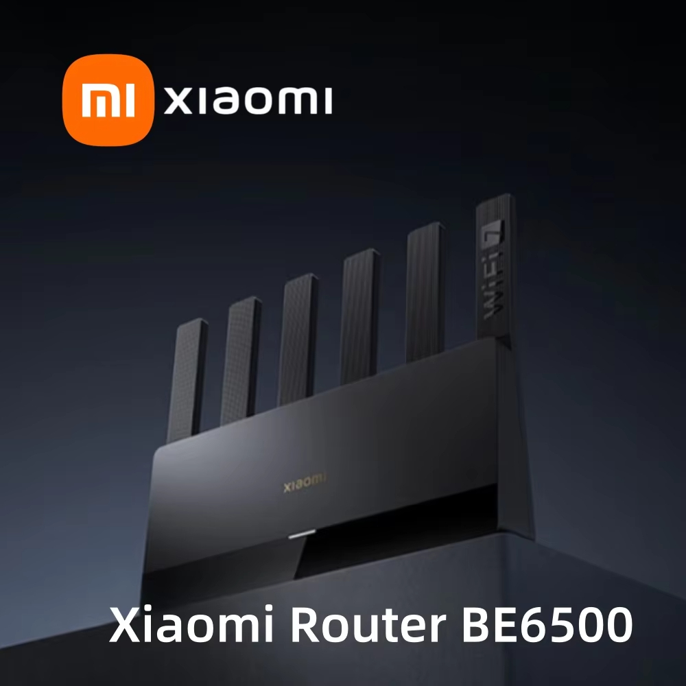 Xiaomi เราเตอร์ BE6500 WiFi 7 6500 Mbps พอร์ตเครือข่าย 2.5G เต็ม 4-core โปรเซสเซอร์ Qualcomm IoT อัจ