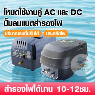 ปั้มลมสำรอง​ไฟอัตโนมัติ ​HAILEA CP60 CPA-120 ปั้มอ็อกซิเจน A…