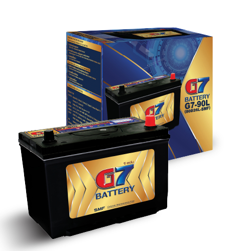 แบตเตอรี่รถยนต์ G7-90 (80D26-SMF)