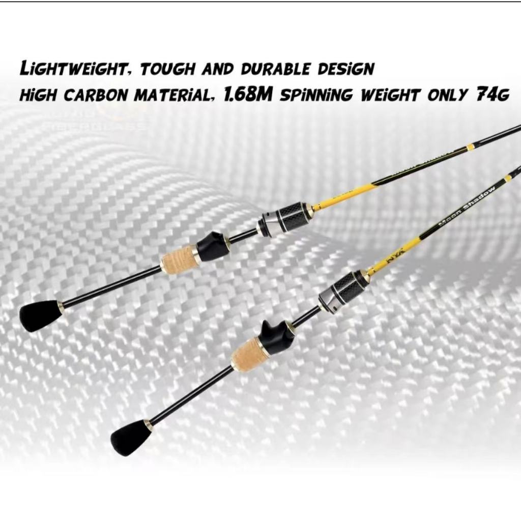 UL 1.35/1.5m/1.8m 2-7lb ultra light fishing rod spinning rod baitcasting RodตกปลาPrawn Rodคาร์บอนไฟเบอร์Rodชุดคันเ - รูปที่ 5