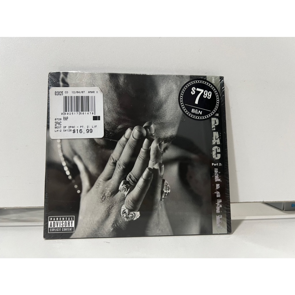 1 CD MUSIC ซีดีเพลงสากล THE BEST OF 2PAC  PART 2: LIFE (G1D23)