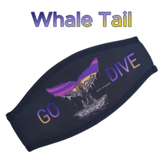 Mask Strap Cover – Accessory for Diving, Snorkeling & Swimming, Hair Protection ผ้ารองสายรัดหน้ากากดำน้ำ แผ่นรองหน้ากาก