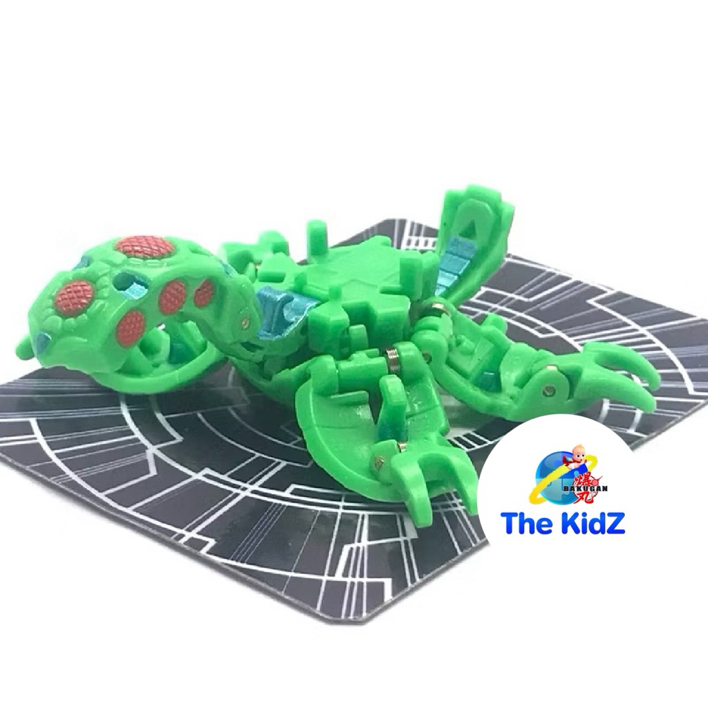 บาคุกัน Bakugan B2 Scaboid Green Ventus Gundalian Invaders