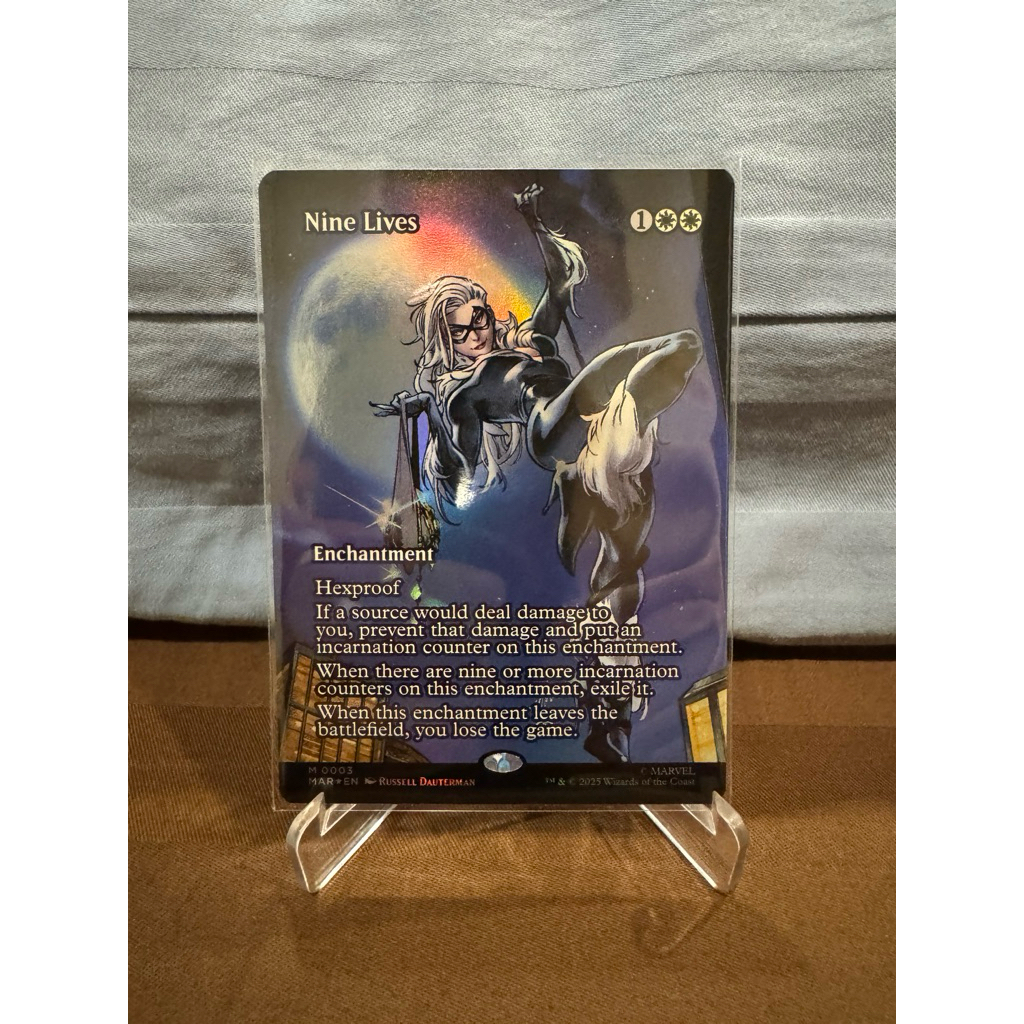 MTG Marvel Eternal-Legal Foil: Nine Lives