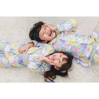 NIKI BEBE รุ่น Gummy / Bear / Bunny เซ็ตชุดนอนเด็ก ผ้า Cotton Interlock แท้ 100% ผ้านุ่ม ใส่สบาย ระบายอากาศได้ดี