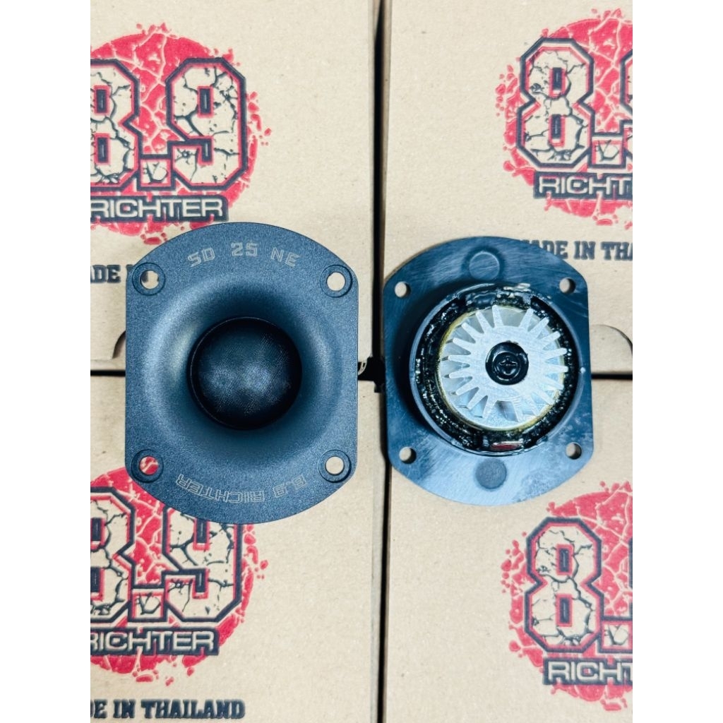 ทวีตเตอร์ 3" 8.9 RICHTER 3“ 4 โอม เสียงดีเสียงใส ฟังเพราะไม่บาดหูครับ