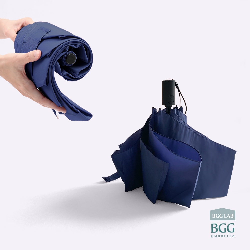 BGG Laboratory EZ Fold Lightweight Auto Umbrella ร่มอัตโนมัติ น้ำหนักเบาเป็นพิเศษ การเก็บร่มรวดเร็ว (AT0069)