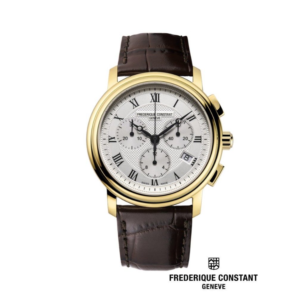 Frederique Constant Quartz FC-292MC4P5 (40MM) Classics Chronograph Men’s Watch