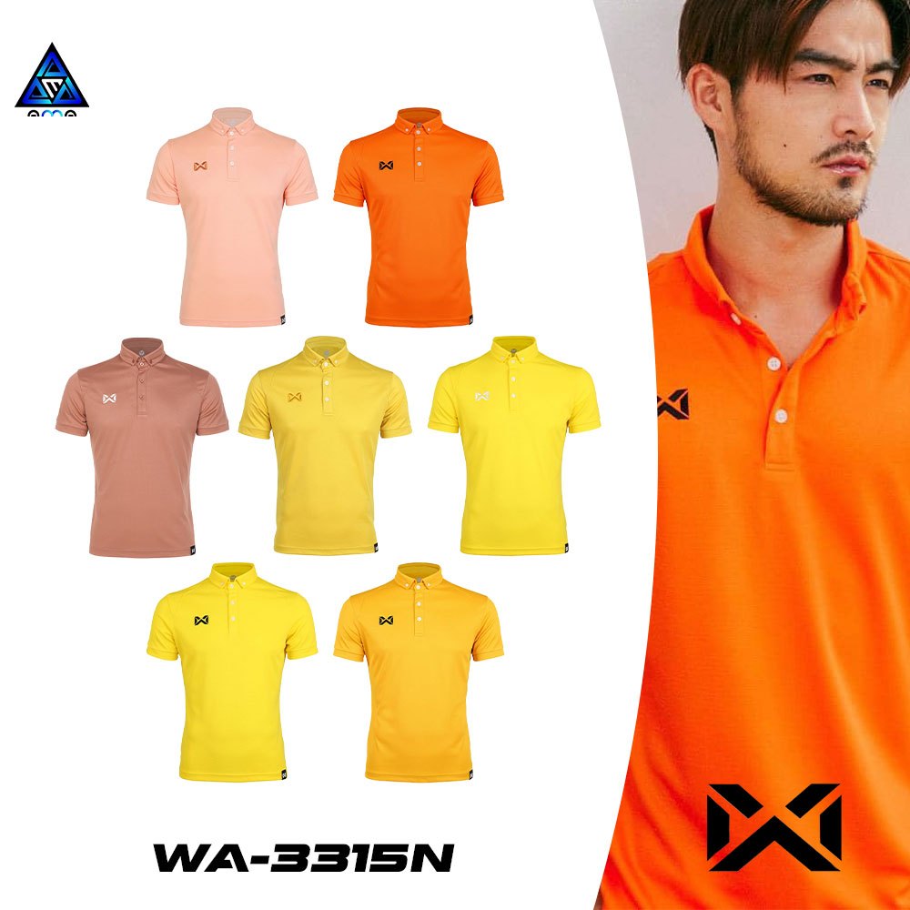 ลดแล้วลดอีก30% เสื้อ WARRIX รุ่น CLASSIC รหัส WA-3315N วาริกซ์เสื้อโปโล WARRIX ชุด 3 แท้100%