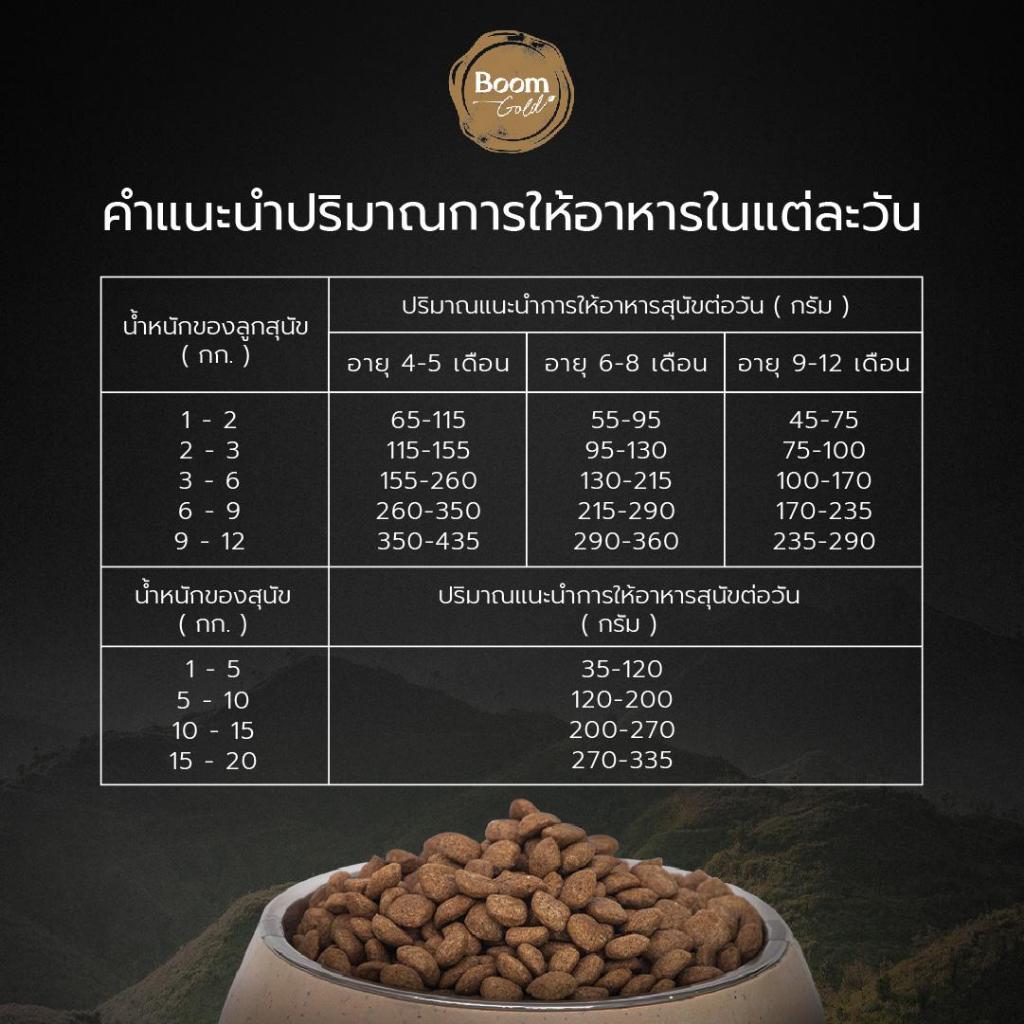 Boom Gold طعام كلاب بلحم الضأن 1 كغ — صورة 7