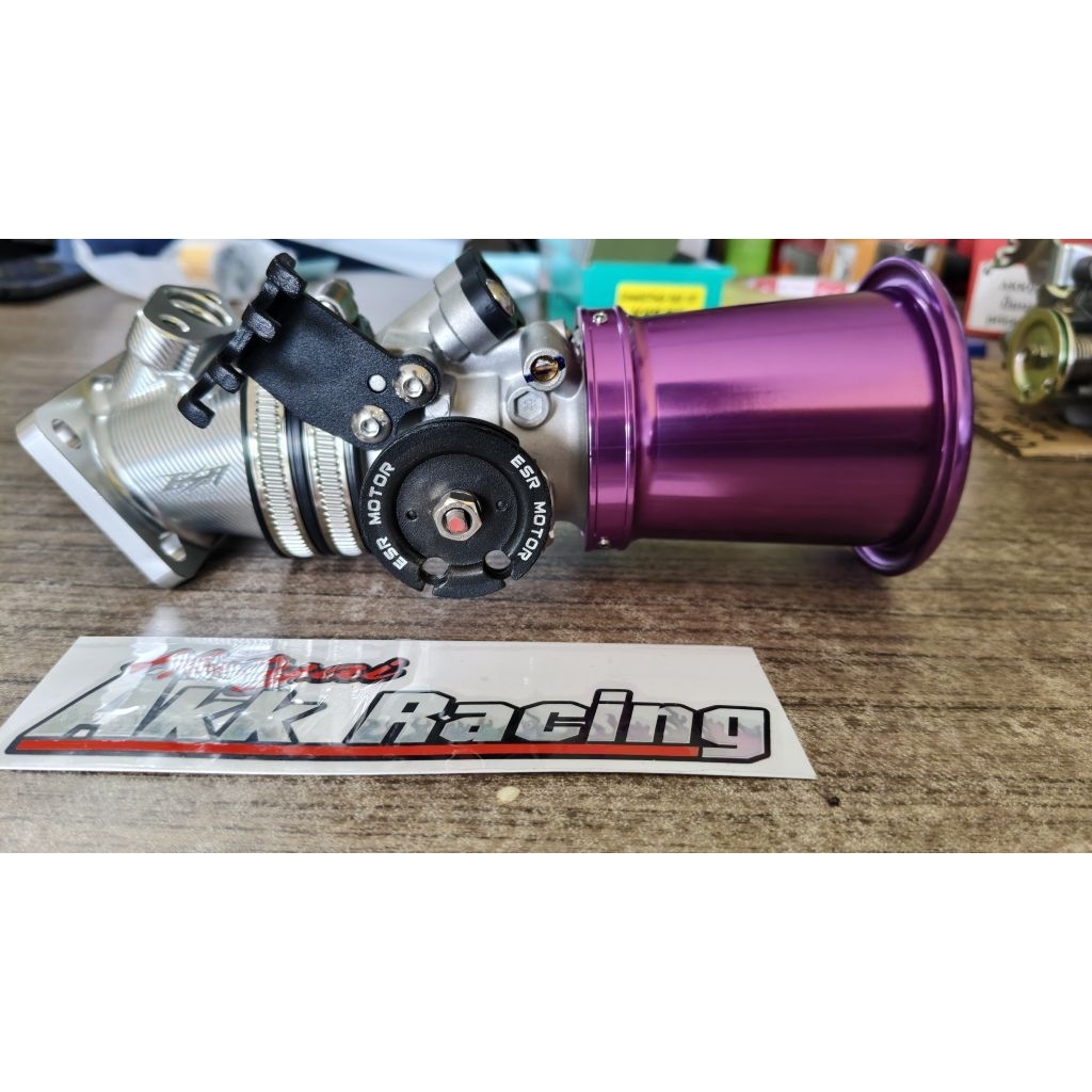 ลิ้นเร่งExciter 42มม 2หัวฉีด.แต่ง Exciter 150 R15v1 Mslaz 150 ส่ง 🇹🇭