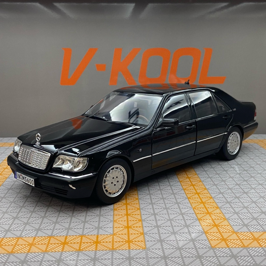 โมเดลรถเหล็ก Benz S600 W140 สเกล 1:18