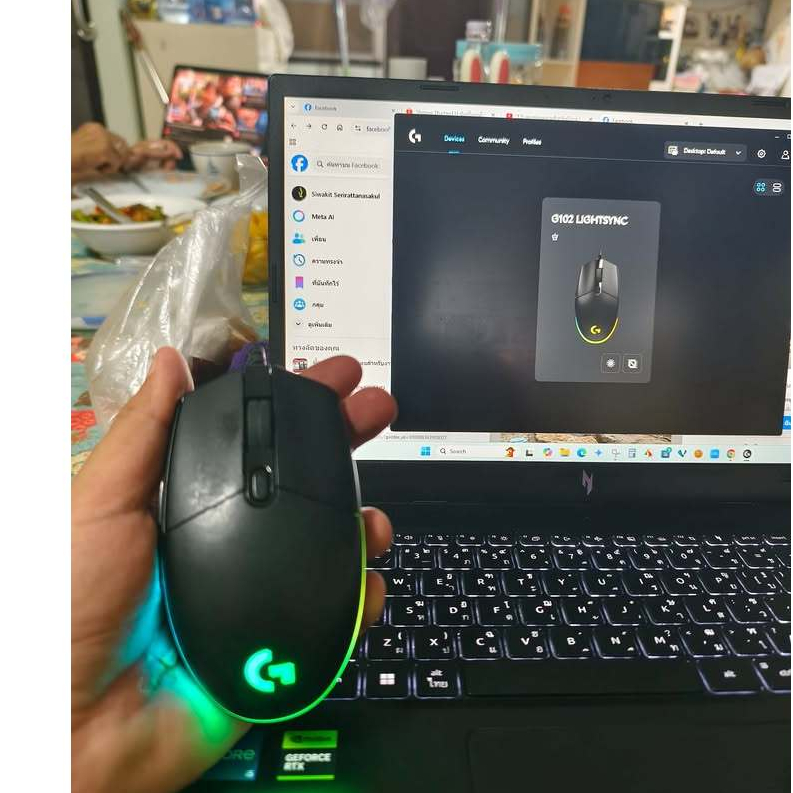 logi g102 สภาพดี (มือสอง)