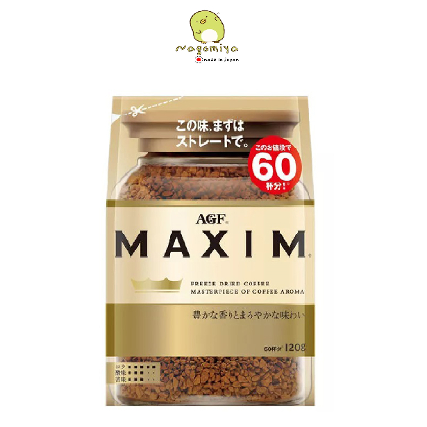 AGF MAXIM Aroma Select 120g กาแฟแม็กซิม กาแฟสำเร็จรูป แบบถุงเติม