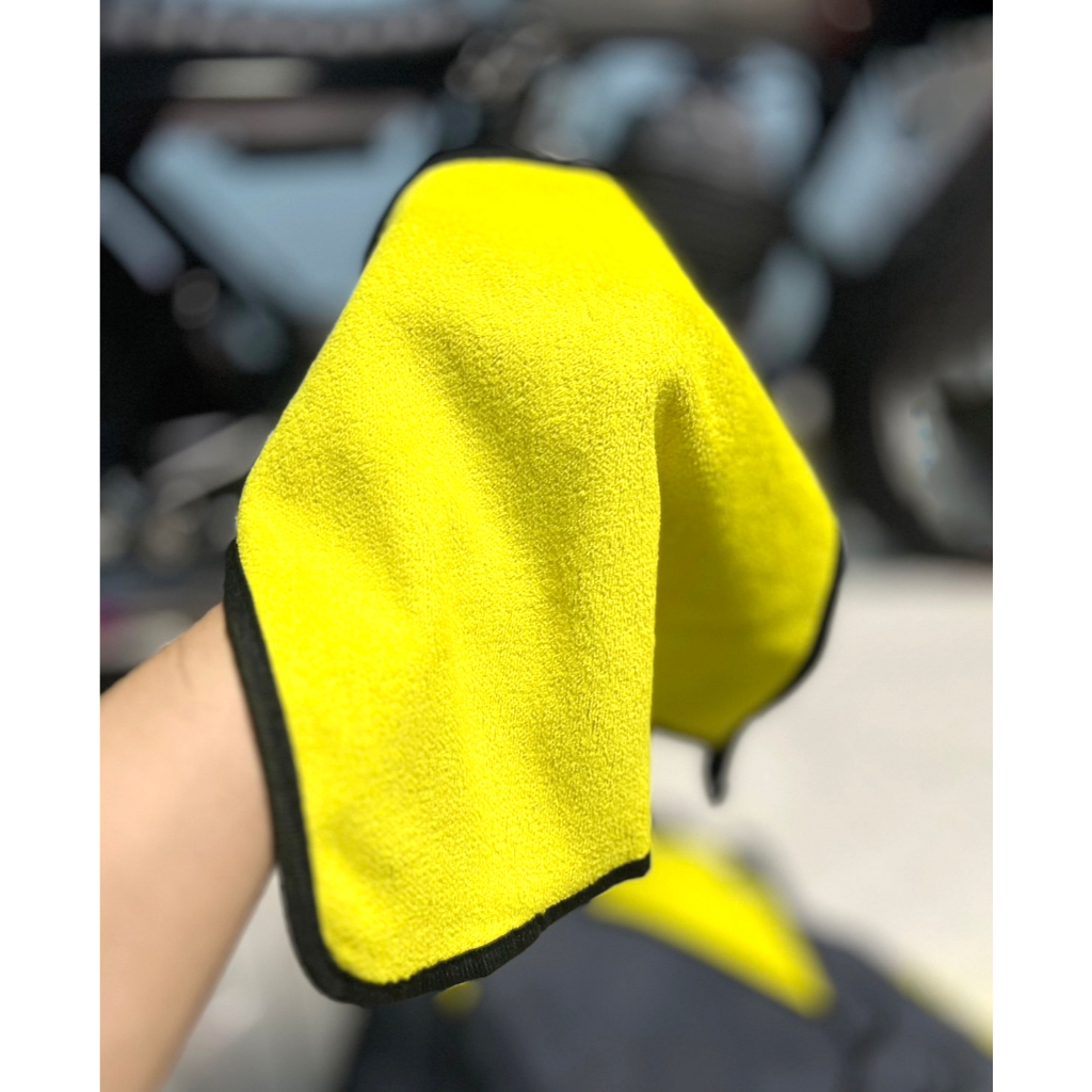 (พร้อมส่ง 🇹🇭) ผ้าไมโครไฟเบอร์ ผ้าเช็ดรถ ใช้งานได้อเนกประสงค์ ขนาด 30x30 ซม. หนานุ่ม เก็บฝุ่น ดูดซับน้ำได้ดี แห้งไว