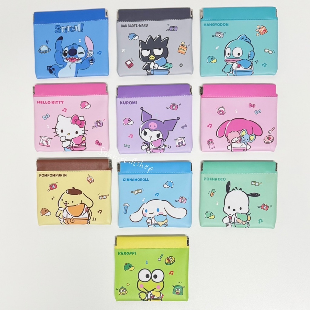 กระเป๋าใส่ของจุกจิก แบบหนีบ  10.5x12cm