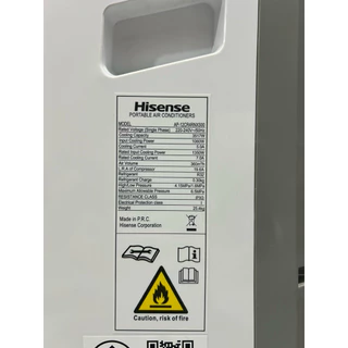 ชุดแปลงระบบ 2 ท่อแอร์เคลื่อนที่ Hisense 12000 BTU