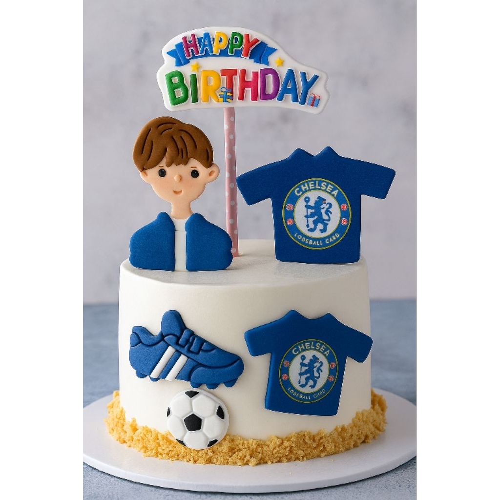 ฟุตบอลน้ำตาล ทีมฟุตบอลน้ำตาลปั้นตกแต่งเค้กวันเกิด เค้กวันเกิดฟุตบอล คัพเค้กฟุตบอล ของแต่งเค้กแมนยู ฟุตบอลของตกแต่งเค้ก