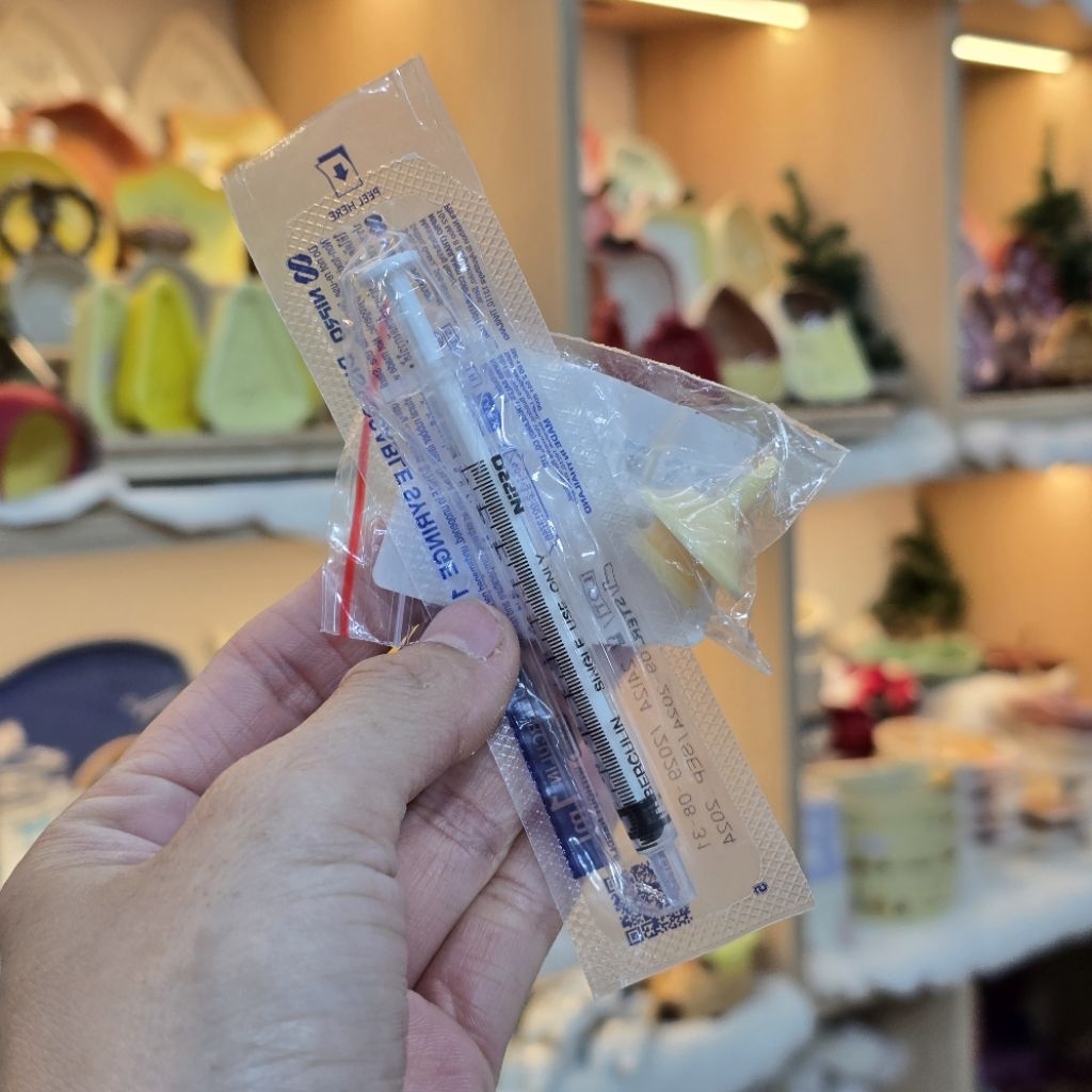 Nipro ไซริงค์ขนาด 1ml สำหรับป้อนสัตว์เล็ก