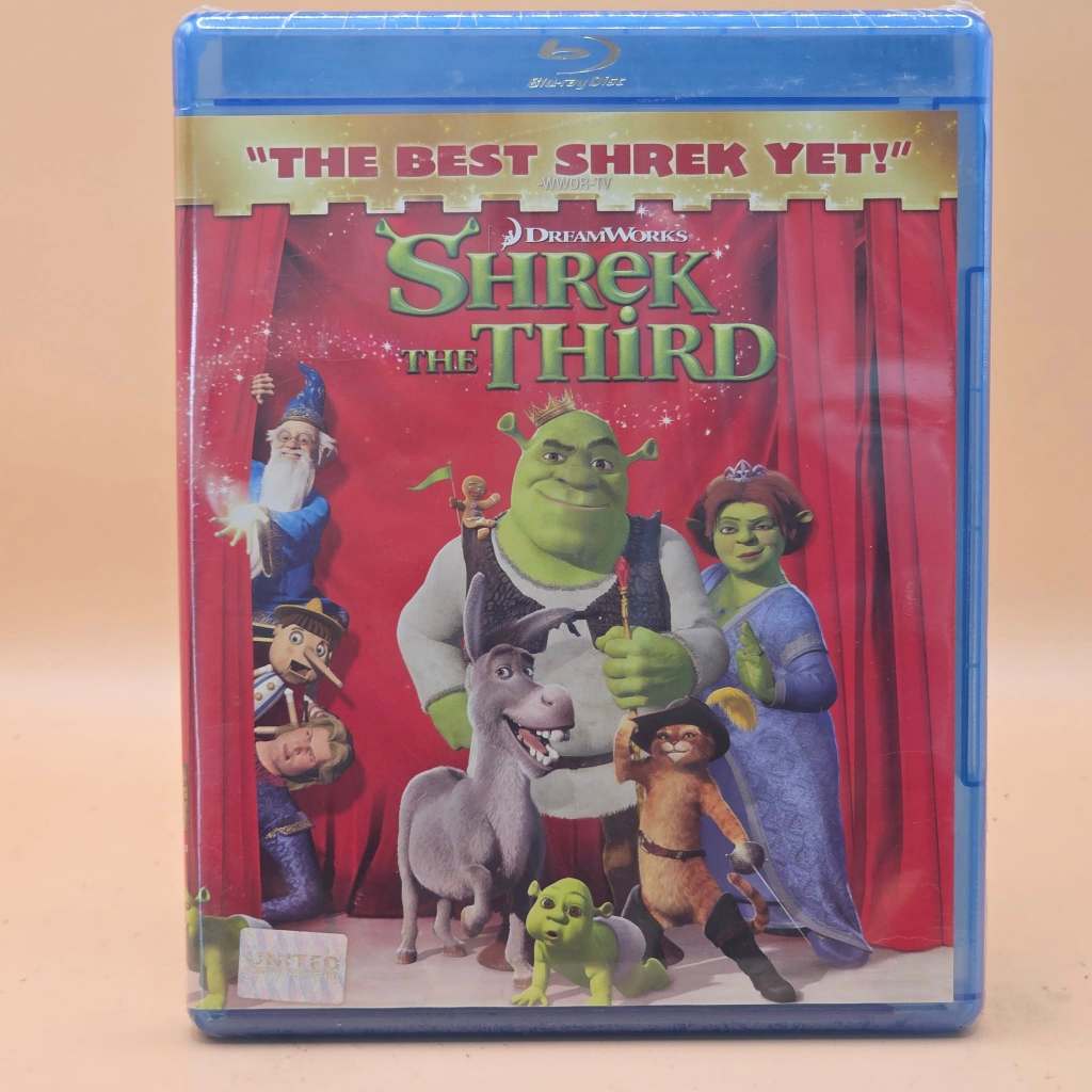 Shrek The Third : Blu-ray บลูเรย์ หนัง แผ่นแท้ มือ 1   มีเสียงไทย + บรรยายไทย  12579