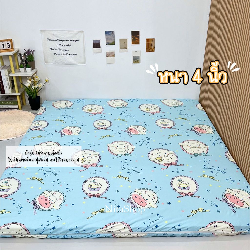 ที่นอนปิคนิค4นิ้ว ขนาด5ฟุต และขนาด6ฟุต มีเคลือบกันยุบทั้งสองด้าน - รูปที่ 2