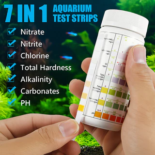 แผ่นวัดคุณภาพน้ำ Ammonia, 6in1 by Medifish, 7in1 และ 9in1 สำหรับตู้ปลาสวยงาม ใช้ได้ทั้งน้ำจืดและน้ำทะเล