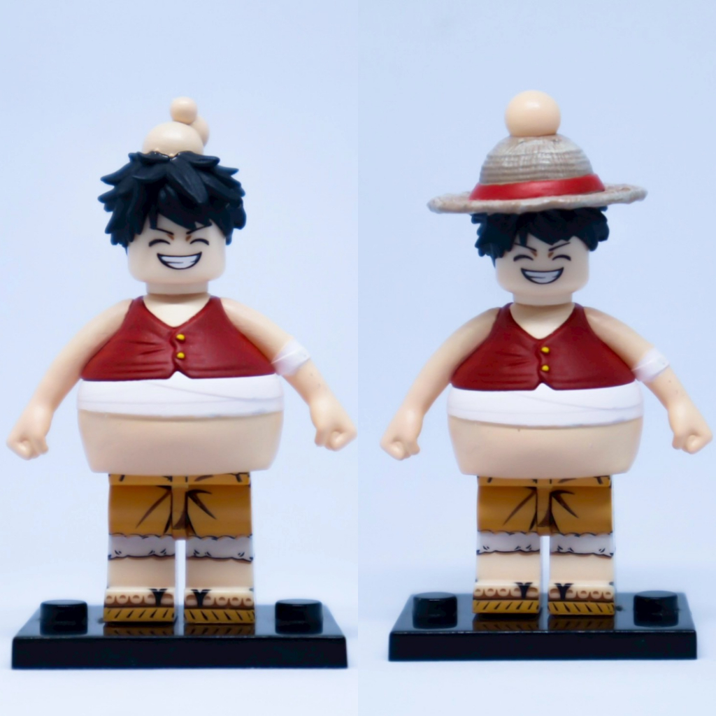 วันพีซ เลโก้ ลูฟี่ Luffy One piece ลูฟี่น้ำ ร่างน้ำ บวมน้ำ Lego ตัวต่อ ส่วนเสริม พาร์ทเสริม ของเล่นต