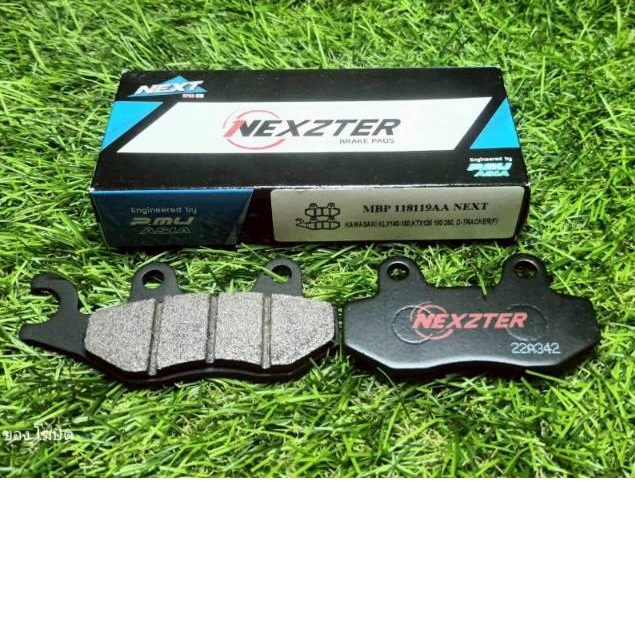 ผ้าเบรค หน้า KLX140-150/KTX125 150 230 250/DTRACKER/DJANGO 150
