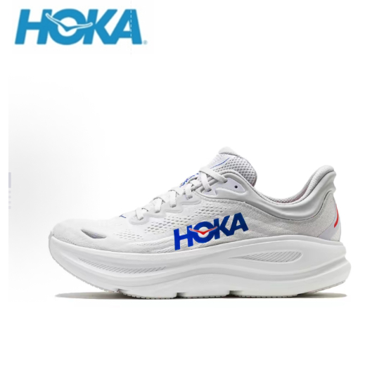 HOKA ONE ONE Bondi 9 Low Help Universe Grey Group Blue