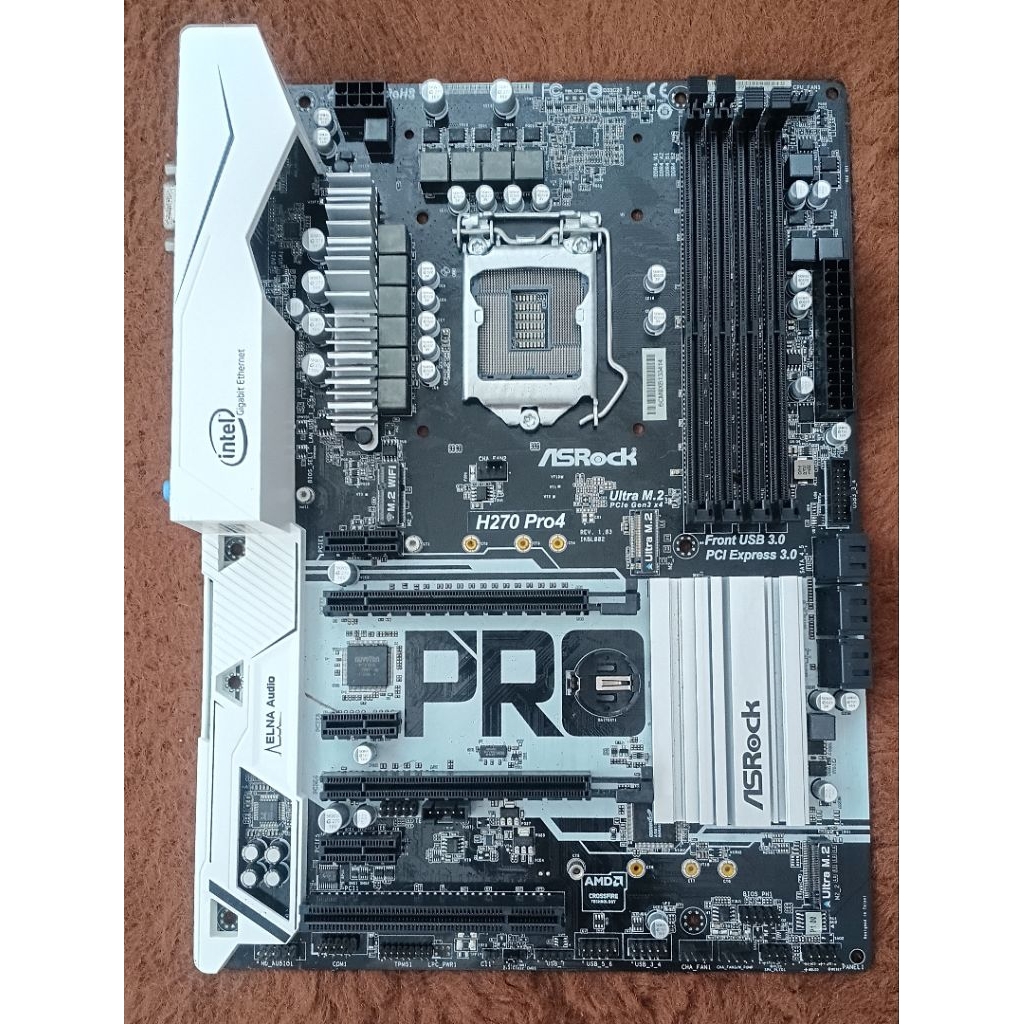 Mainboard H270 Pro4P1.00(Socket1151v1)ไม่มีฝา-H97 PROGAMER(Socket1150)-B365 HD3(Socket1150v2)ไม่มีฝา