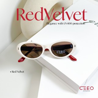 CEEO แว่นกันแดด Red Velvet รุ่น Camelia ทรงรี สไตล์เกาหลี ใส…