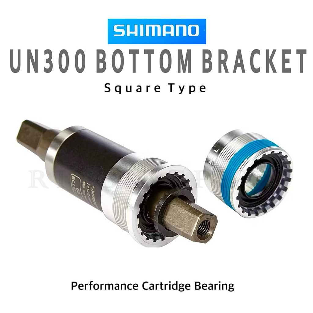 กะโหลกเหลี่ยมจักรยาน SHIMANO รุ่น BB-UN300 แข็งแรงวัสดุดี สมราคา สินค้าบริษัท