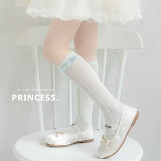 ถุงเท้าเด็ก ลูกไม้สไตล์เกาหลี ตาข่ายบาง - 4 น่ารักมากแม่ สำหรับน้อง 3-8 ขวบ New พร้อมส่งในไทย 🦁✨
