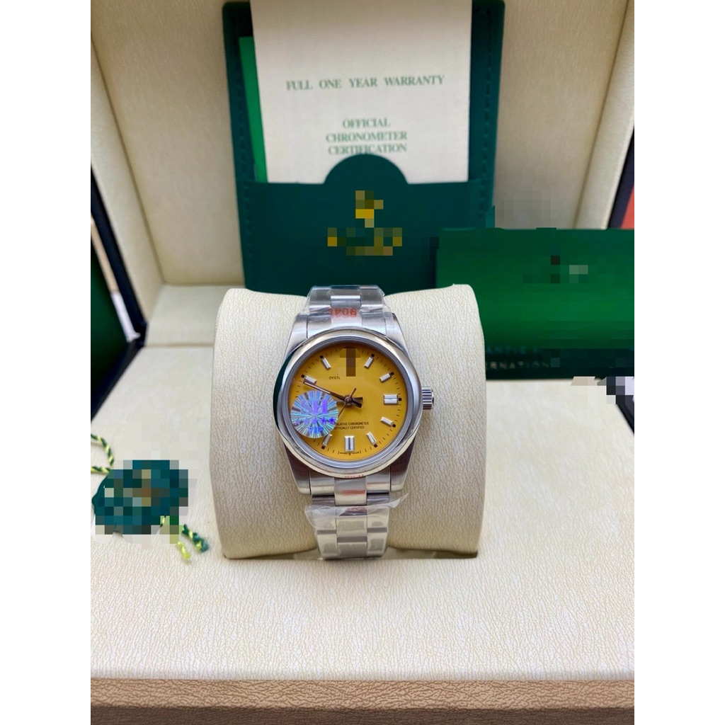 RO/OP/Hiend นาฬิกาข้อมือผู้หญิง ขนาด 31 mm  ระบบออโต้  นาฬิกาแฟชั่น