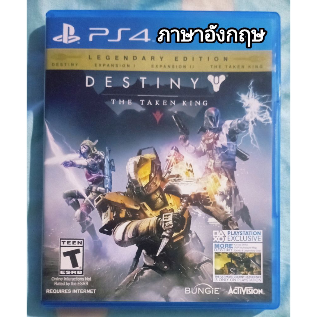 DESTINY THE TAKEN KING ภาษาอังกฤษ ENGLISH PS4 TAKENKING EN PLAYSTATION 4 PS5