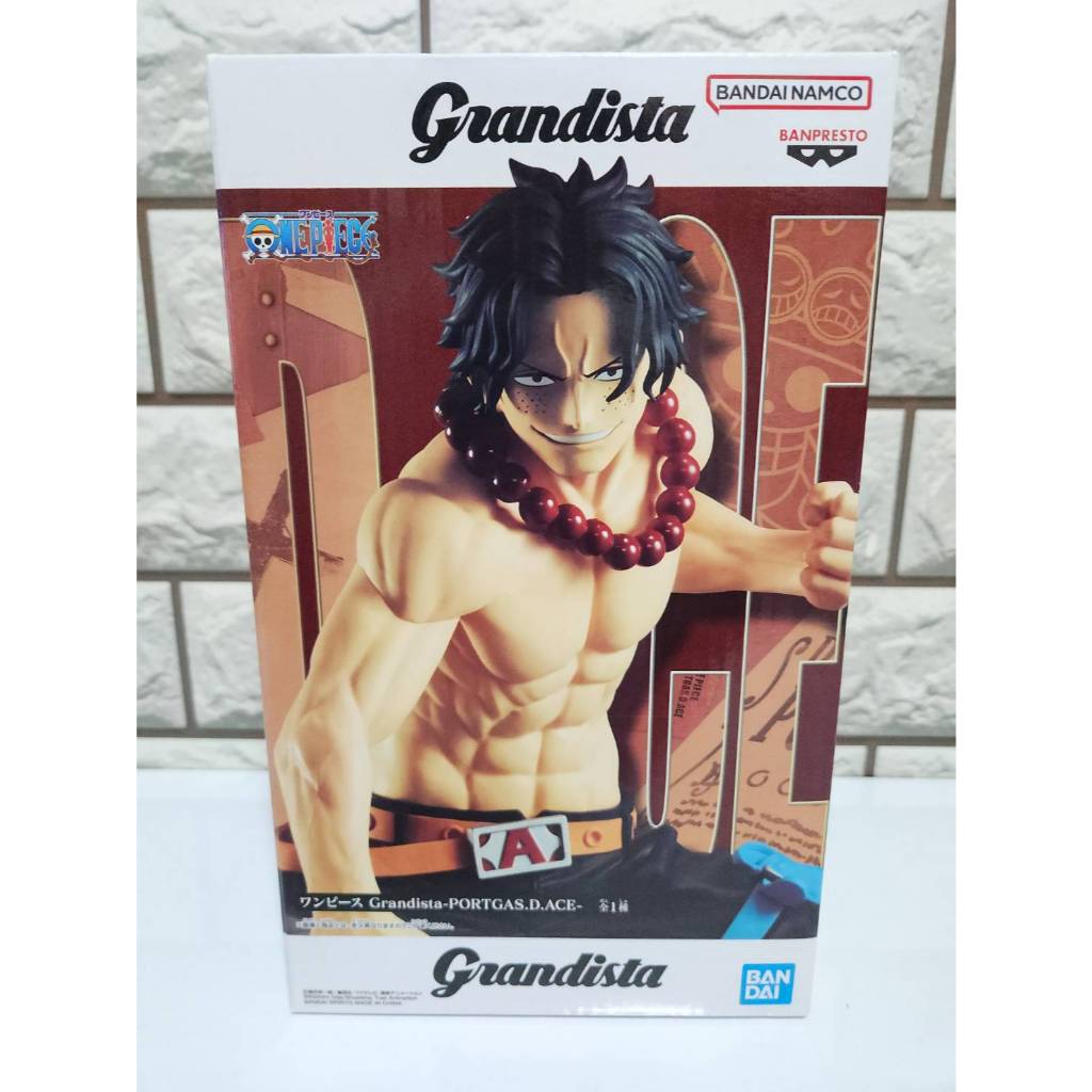 (ของแท้ มือ1) One Piece Portgas D. Ace Grandista Banpresto