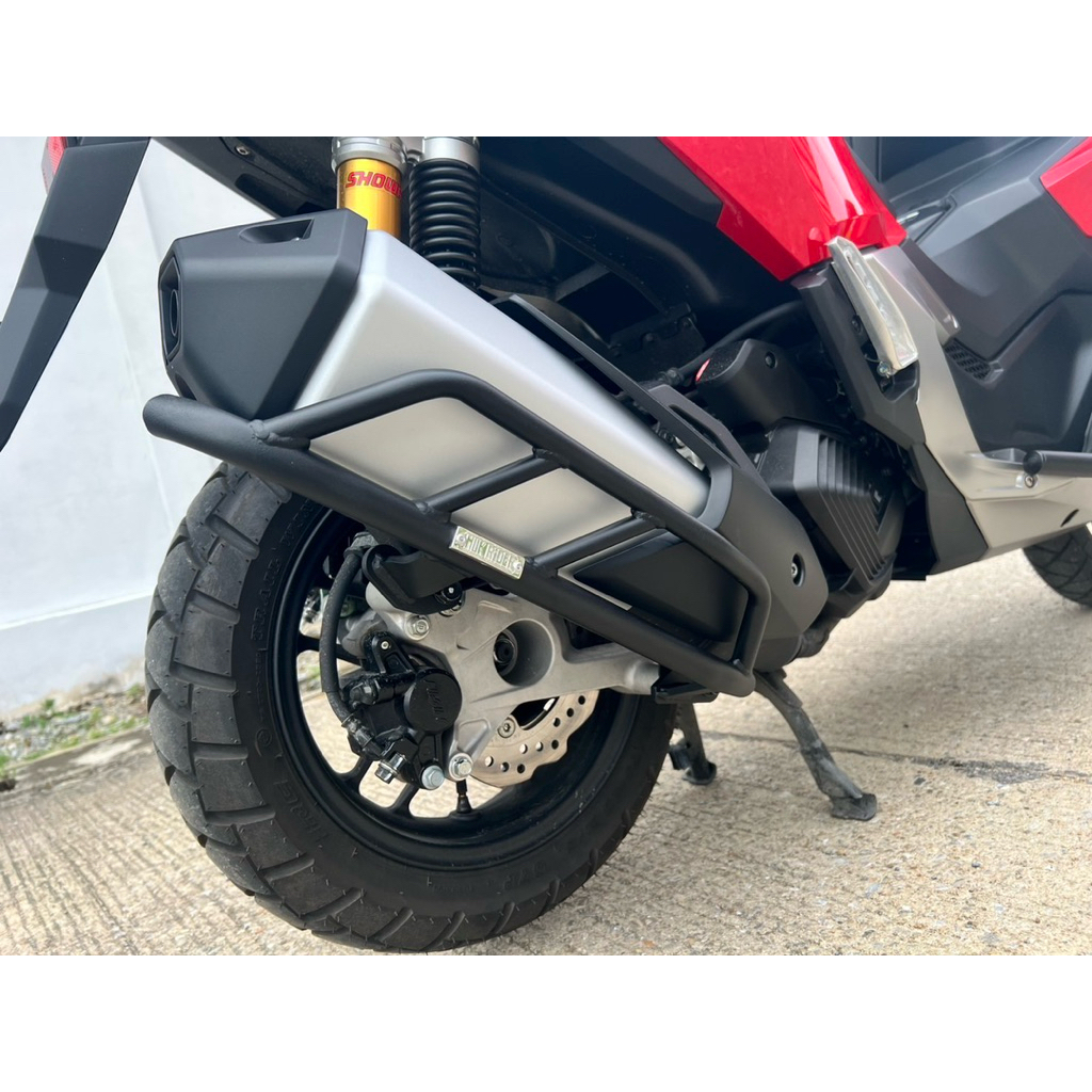 HUK RIDER-การ์ด-กันล้ม-ท่อไอเสีย-ADV160-ใส่ได้ทุกปี