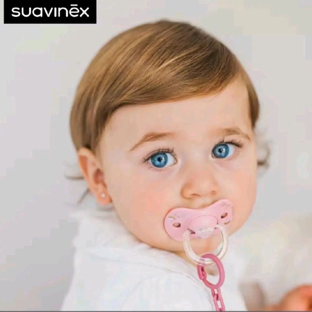 (มี มอก.)จุกหลอก Suavinex SX Pro แพ็คคู่ 2ชิ้น ซิลิโคนแท้นุ่มยืดหยุ่น ออกแบบโดยทันตแพทย์ช่วยพัฒนาช่องปากและฟันของลูกน้อย