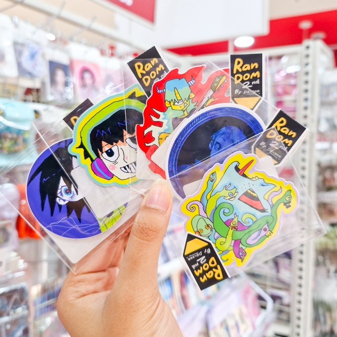 **Inbox สอบถามลายสินค้าก่อนกดสั่งซื้อ**Sticker สติกเกอร์ 2nd Random collection สุดเท่ [DINSORPLANET]