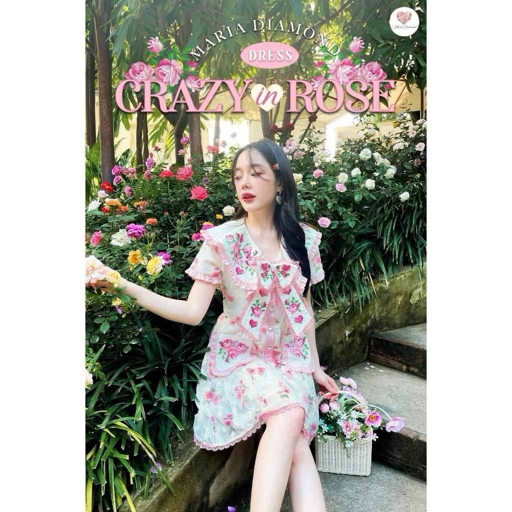 ส่งต่อ Tag Maria Dimond เดรสแต่งโบว์ งานปัก สวยมาก Size XL