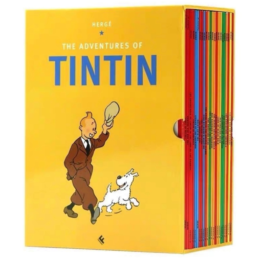 The Adventure of TinTin Classic Comic English Edition 23 Books