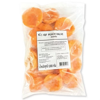 🍑 IQF Yellow Peach Half A Grade | พีชเหลืองแช่แข็งผ่าครึ่ง